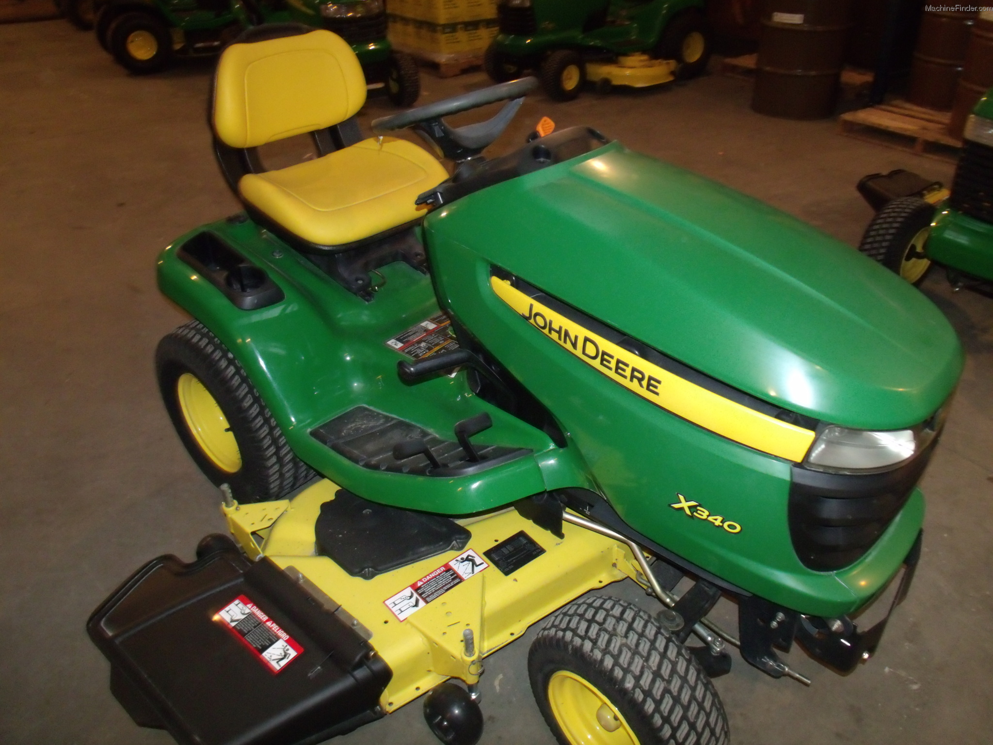 2008 John Deere X340 Lawn & Garden and Commercial Mowing John Deere