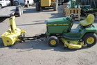 1995 John Deere LX188 WITH SNOWTHROWER