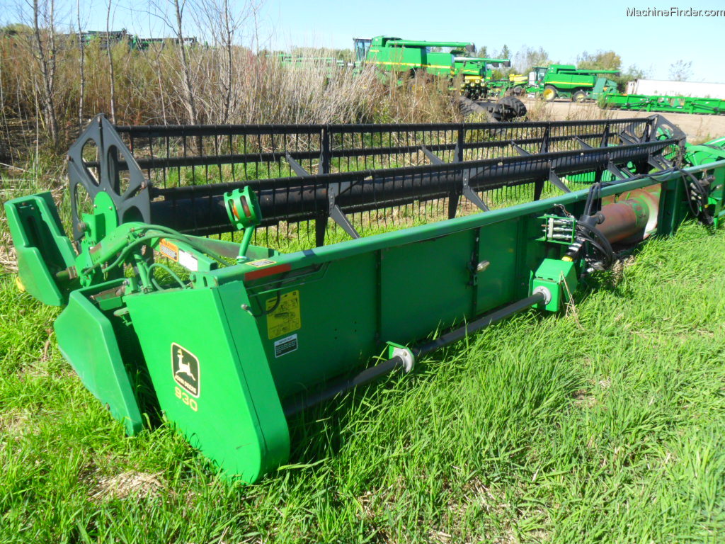 1998 John Deere 930 Full Finger Auger Combine Cutting Platforms John