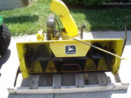 1985 John Deere 212 214 216 37A SNOWBLOWER