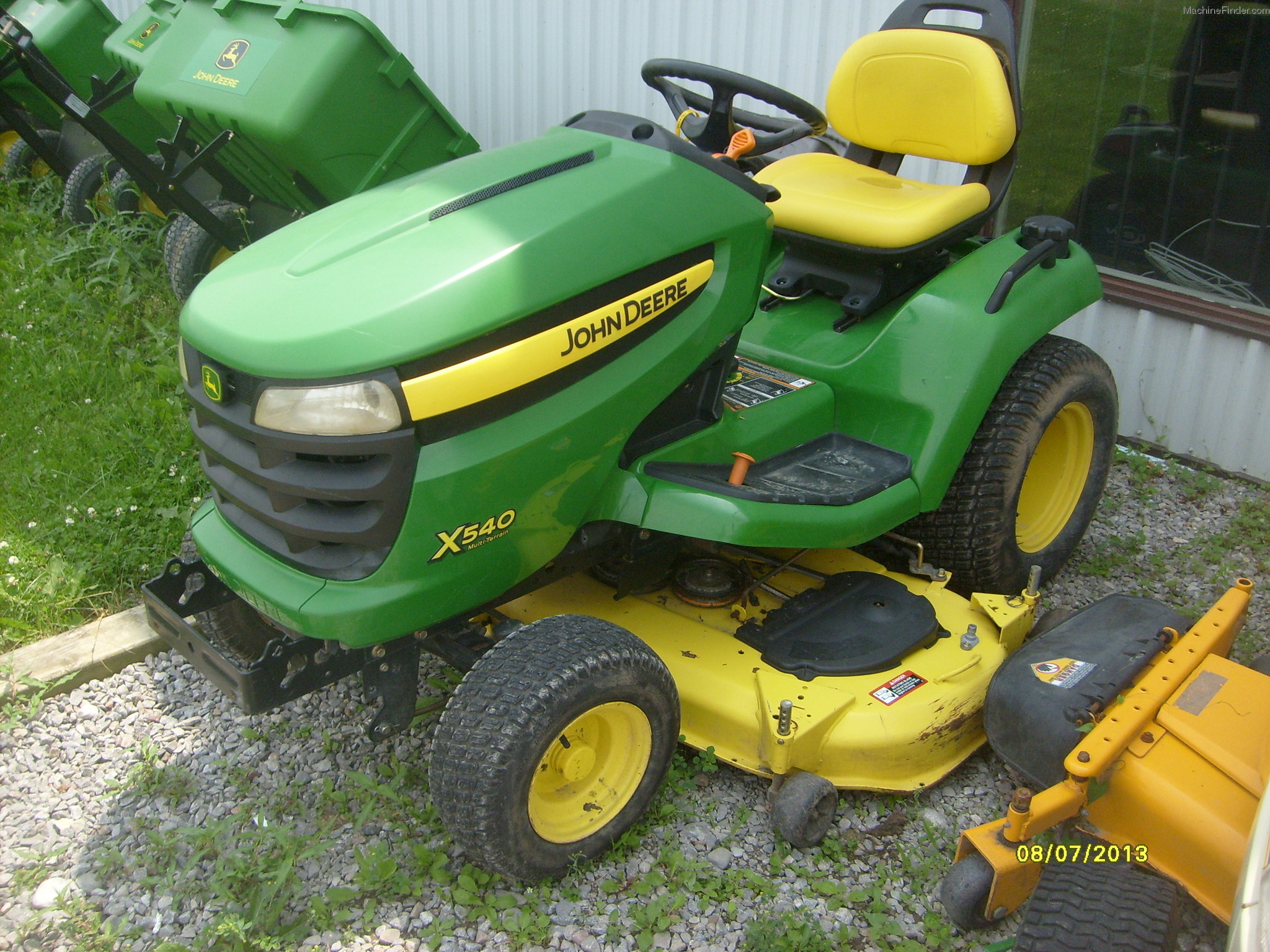 2008 John Deere X540 Lawn & Garden and Commercial Mowing John Deere