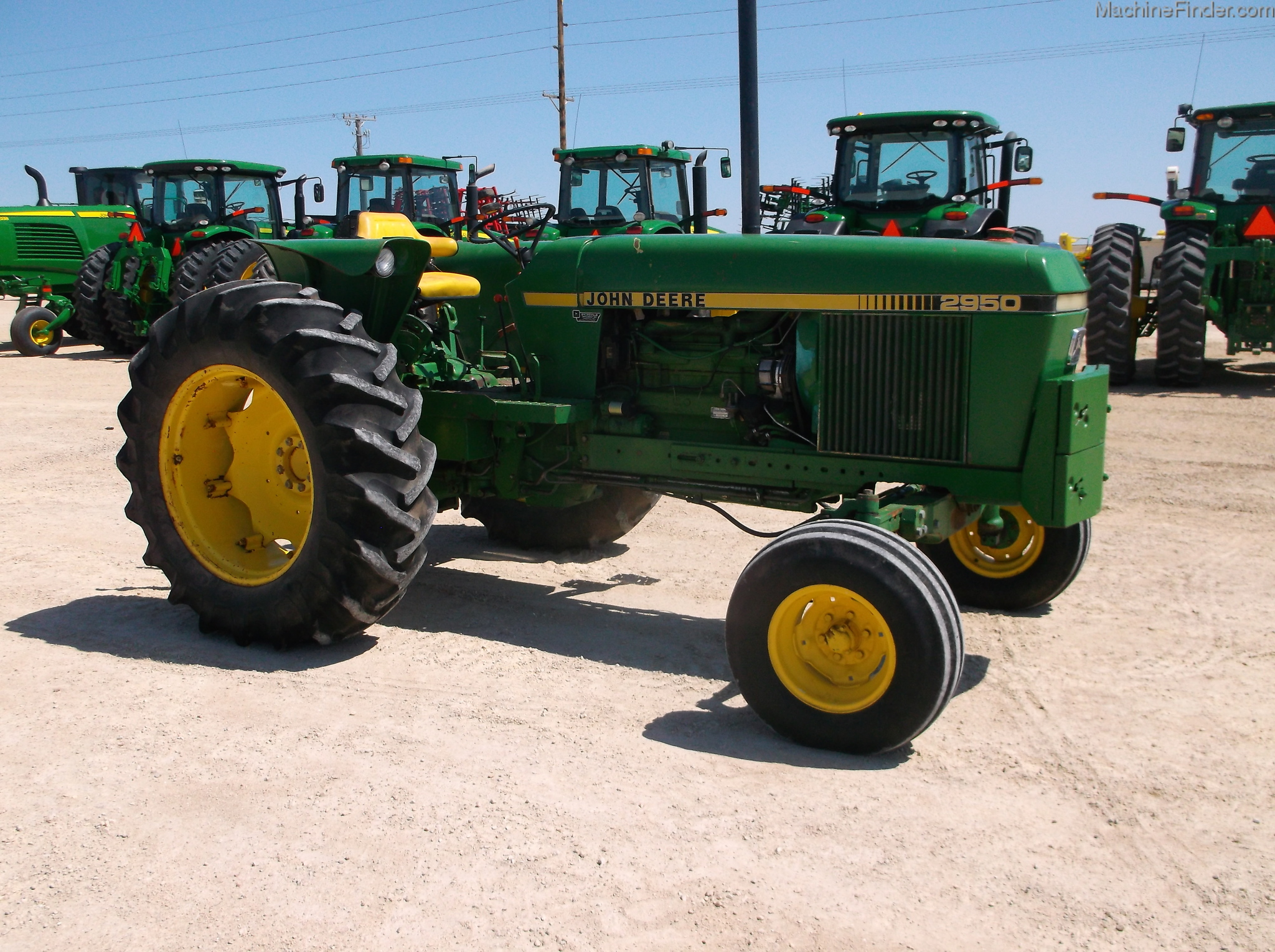 1987 John Deere 2950 Tractors Row Crop (+100hp) John Deere