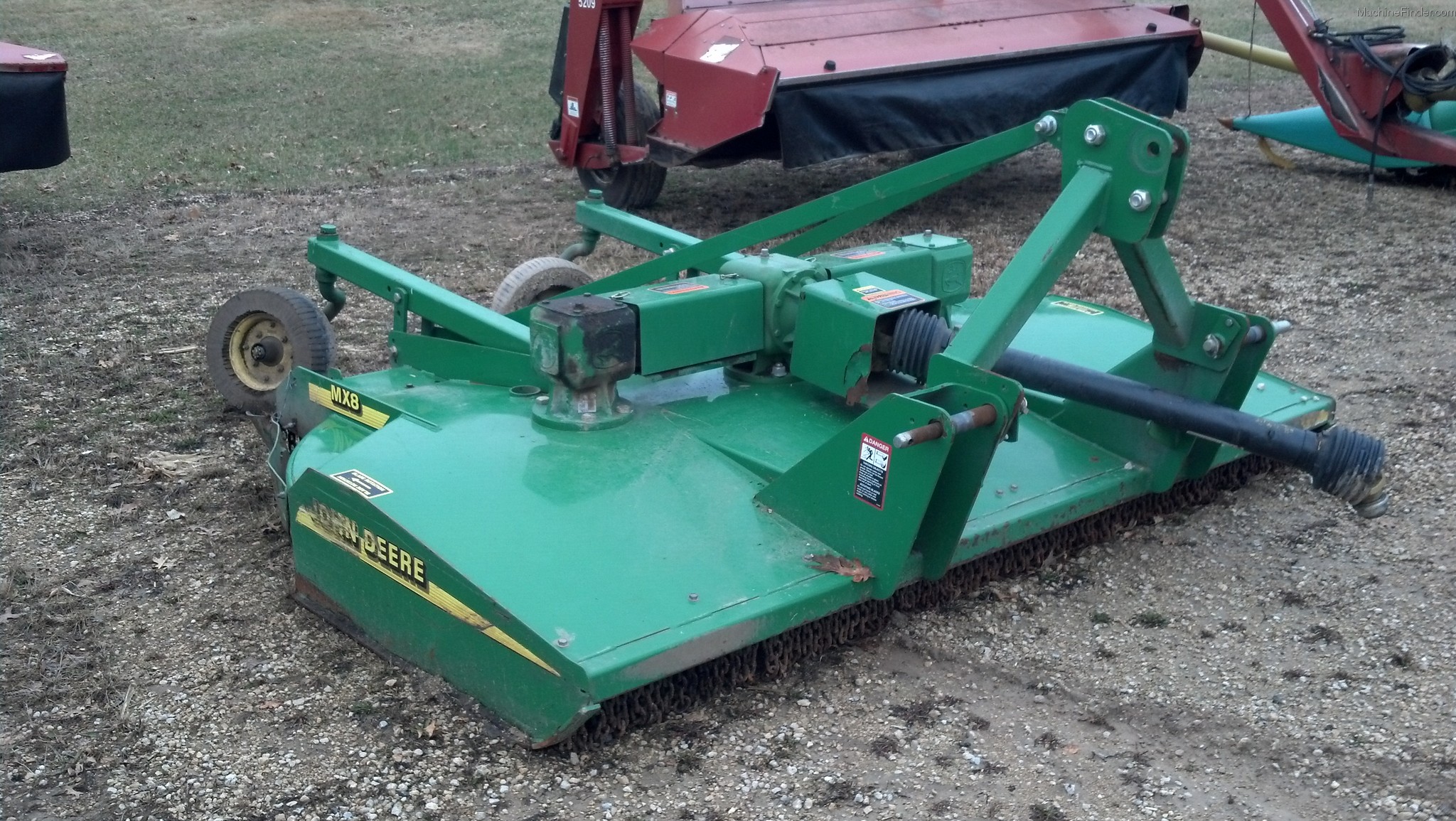 2008 John Deere MX8 Rotary Cutters, Flail mowers, Shredders John