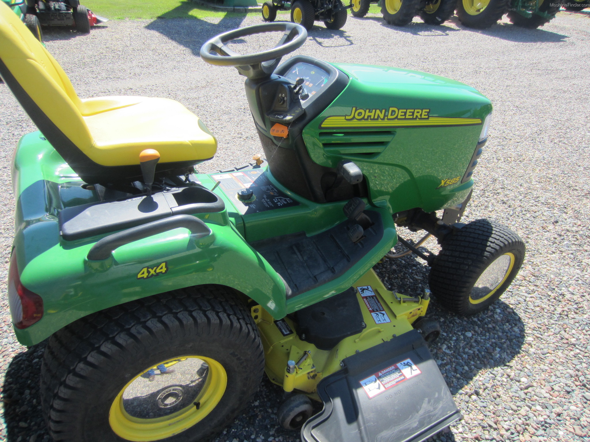 2003 John Deere X585 Lawn & Garden and Commercial Mowing John Deere
