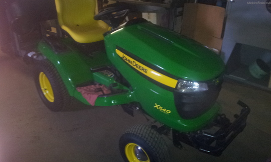 2012 John Deere X540