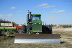 1991 John Deere 8760 with dozer