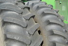 1991 John Deere 8760 with dozer