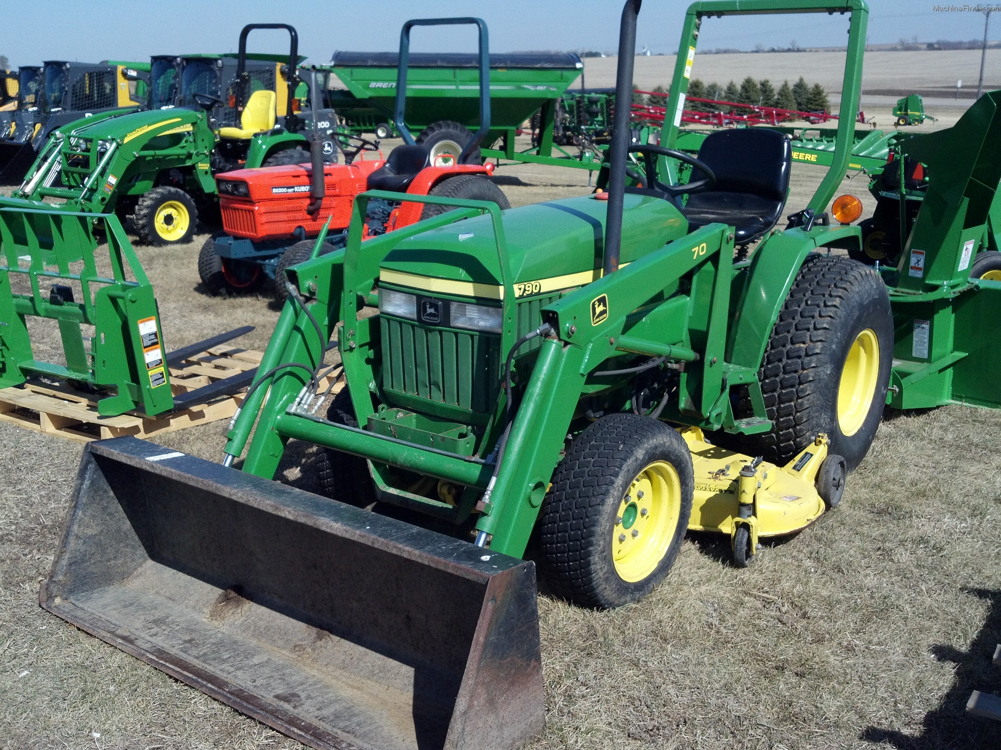 2002 John Deere 790 Tractors Compact (140hp.) John Deere MachineFinder