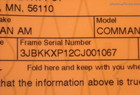 2012 Can-Am COMMANDER 1000 XT