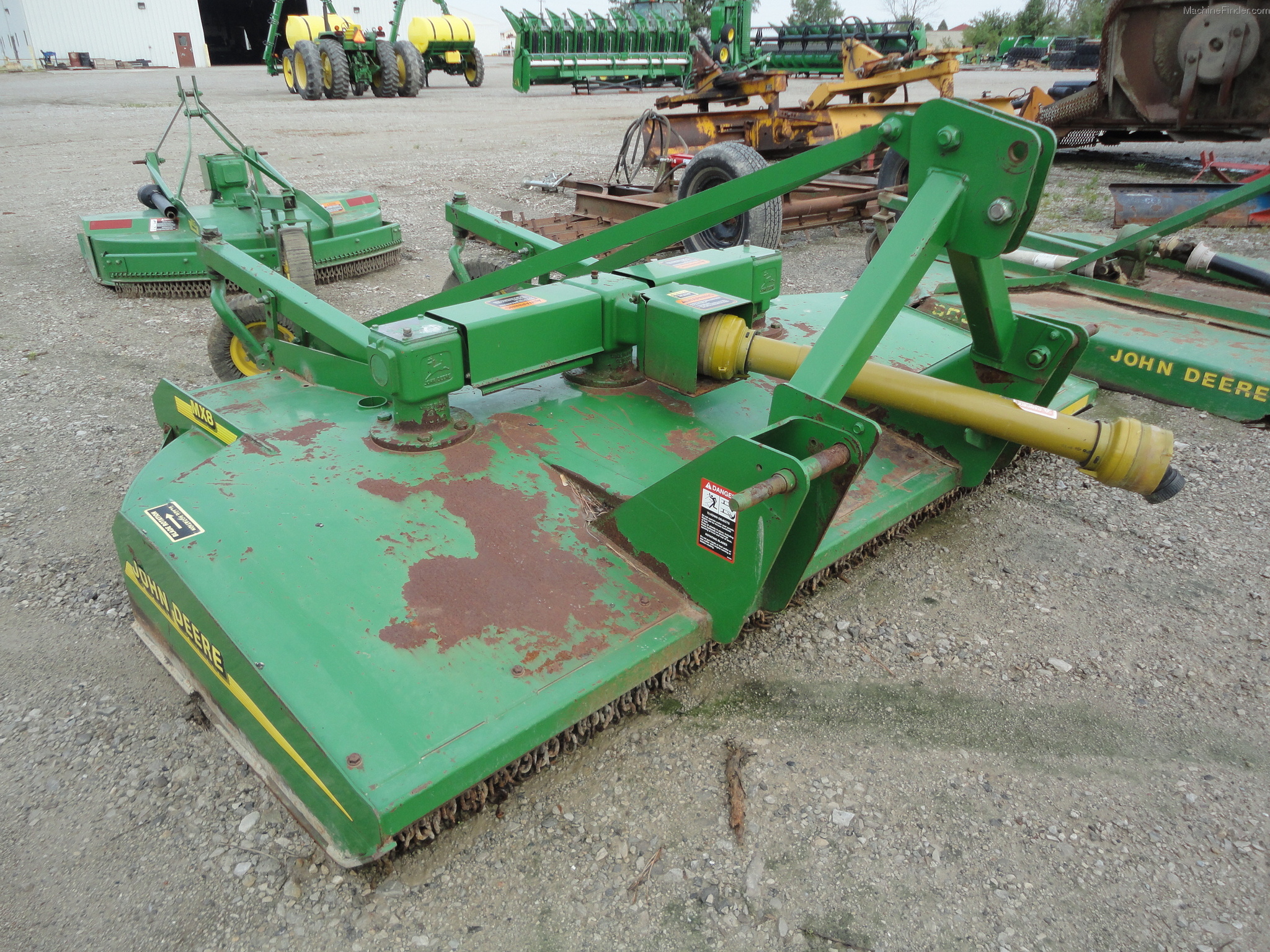 John Deere MX8 Rotary Cutters, Flail mowers, Shredders John Deere