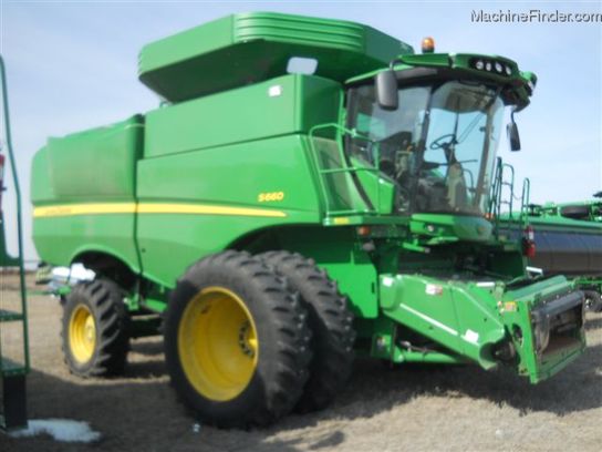 2012 John Deere S660 CORN COMBINE