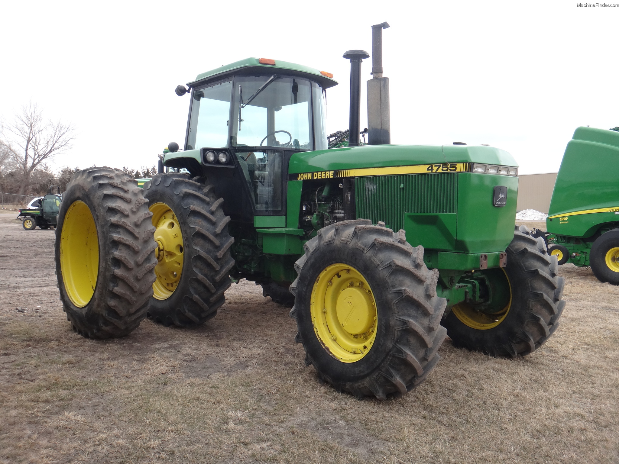 1989 John Deere 4755 Tractors Row Crop (+100hp) John Deere MachineFinder