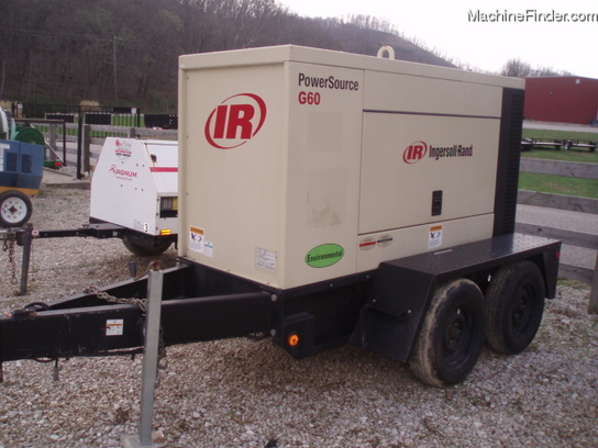  Ingersoll-Rand G60 58KVA 1&3 PHASE DIESEL GENERATOR AVAIL FOR RENT