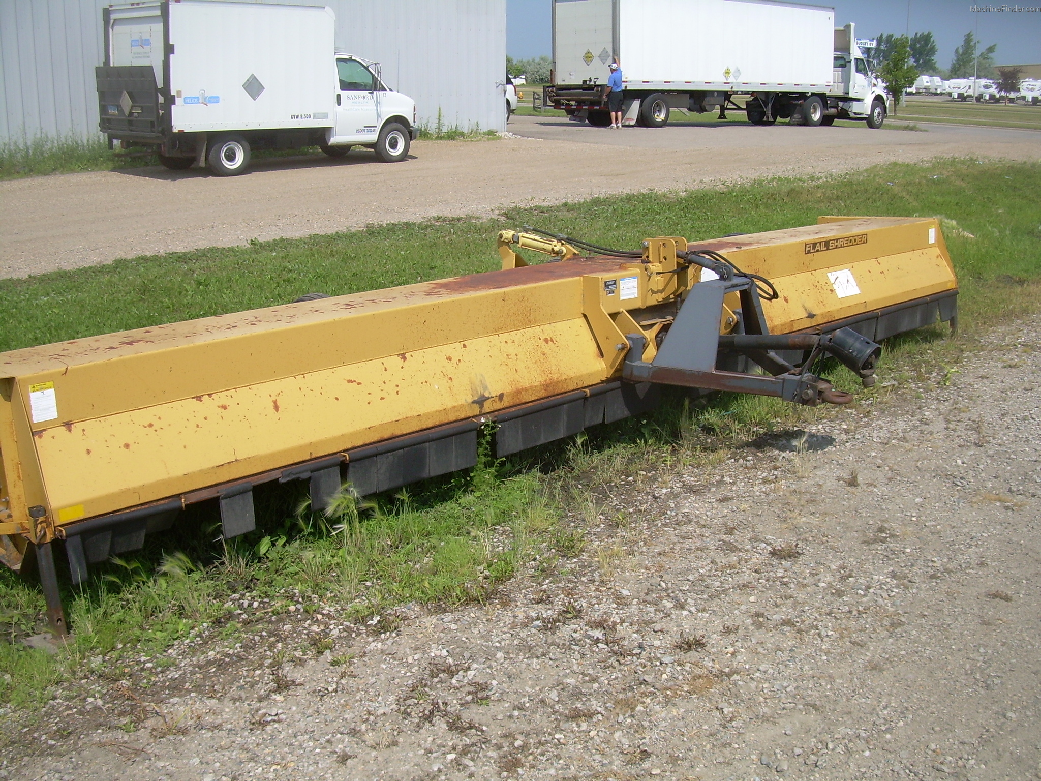 1998 Alloway Flail Shredder Rotary Cutters, Flail mowers, Shredders