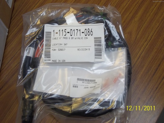  John Deere 6' CONTROL CABLE