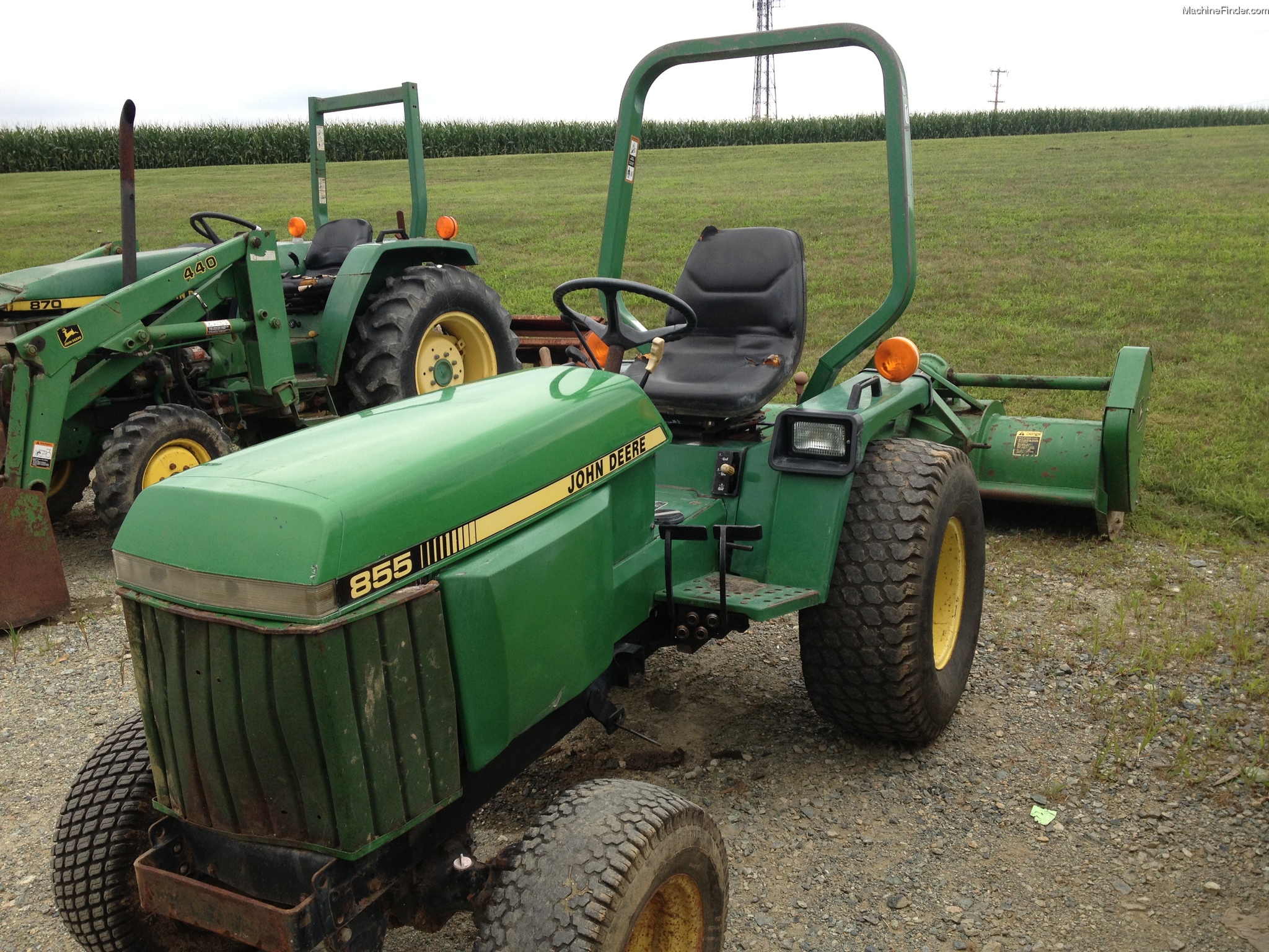 1991 John Deere 855 Tractors Compact (140hp.) John Deere MachineFinder