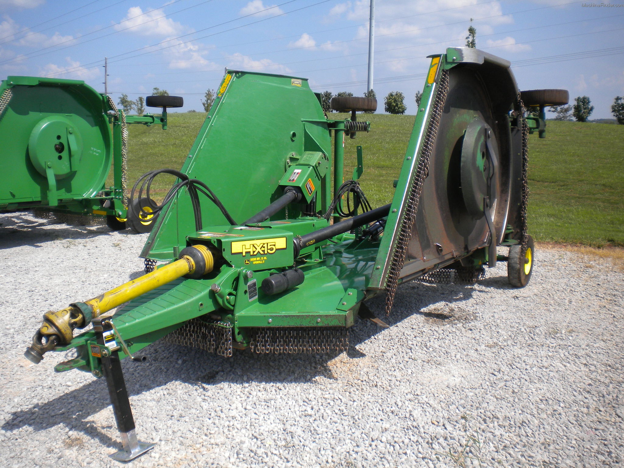 2010 John Deere HX15 Rotary Cutters, Flail mowers, Shredders John