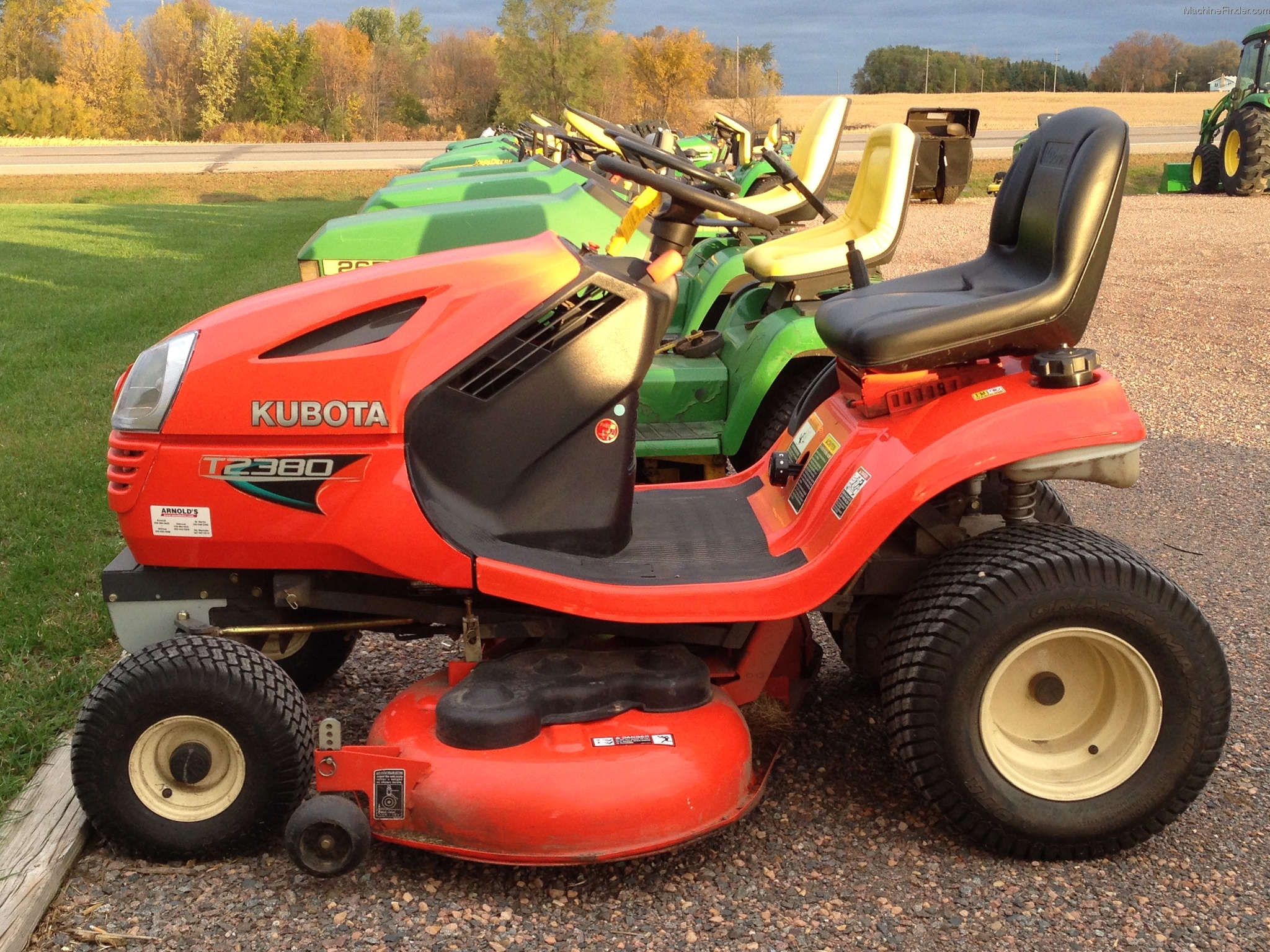 2009 Kubota T2380 Lawn & Garden and Commercial Mowing John Deere MachineFinder