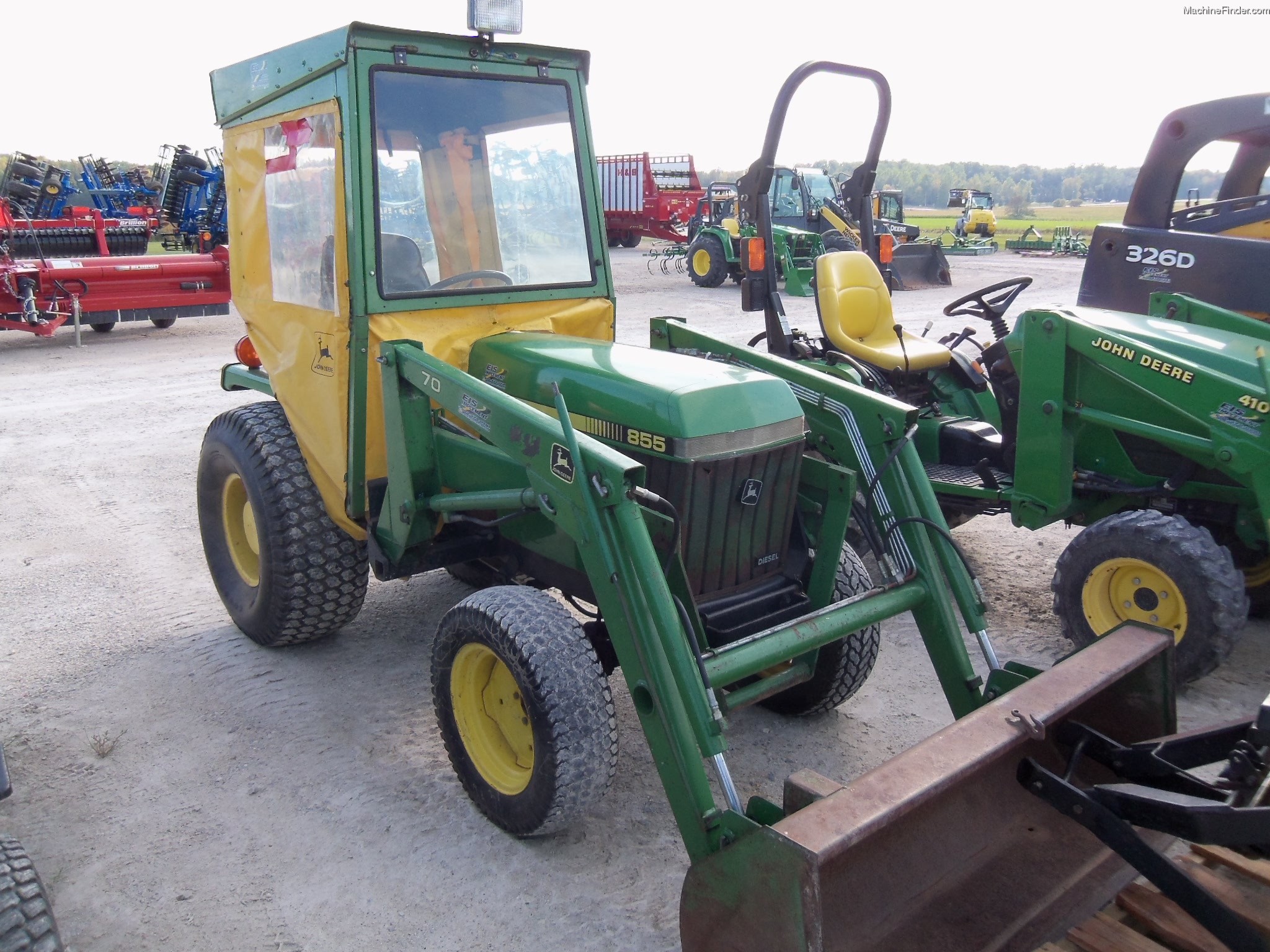 1988 John Deere 855 Tractors Compact (140hp.) John Deere MachineFinder