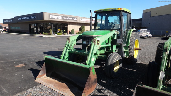 1993 John Deere 6400 & Loader
