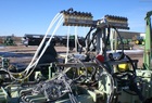 1993 John Deere 7300 & ORTHMAN 1tRIPr