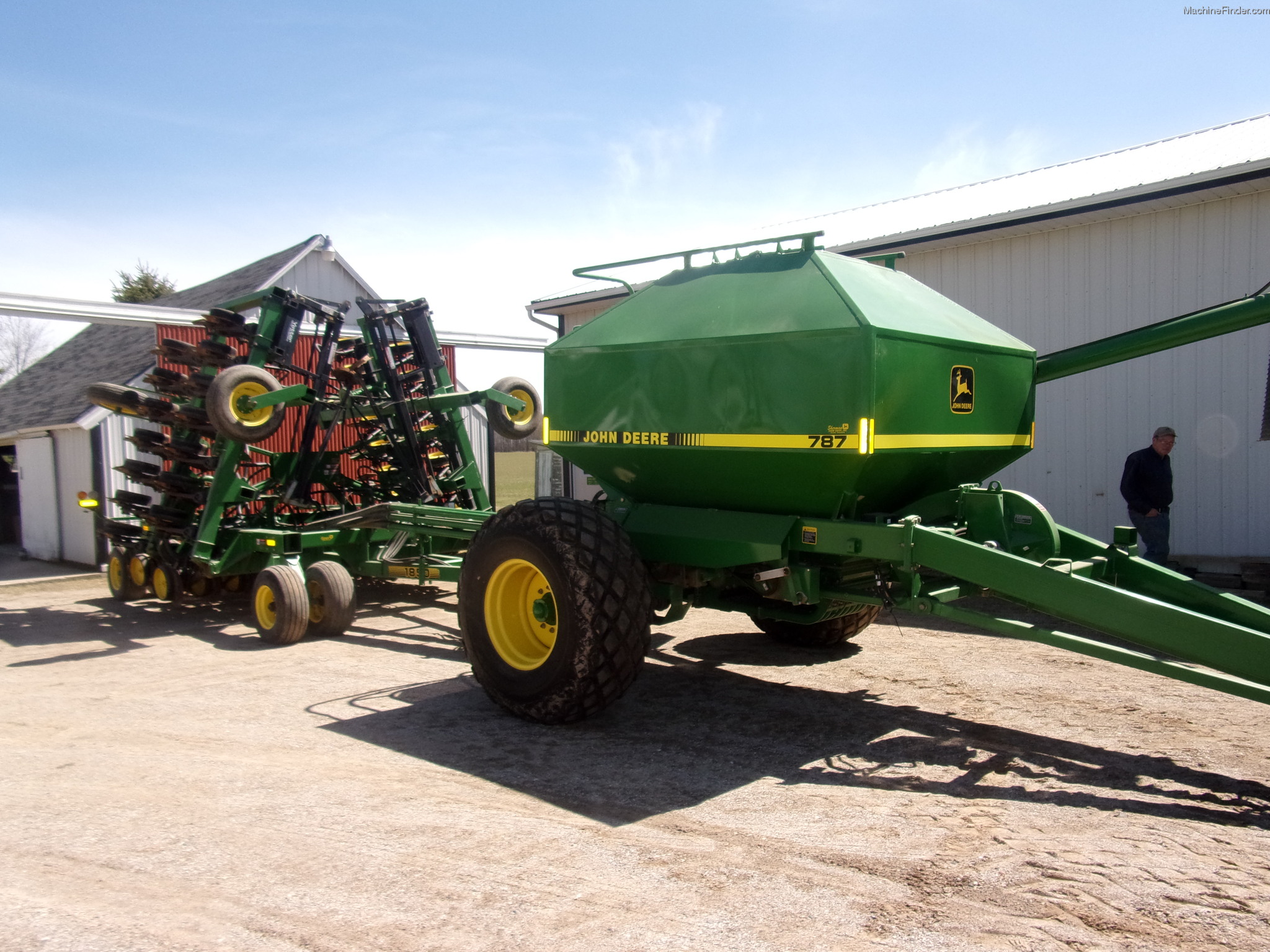 1996 John Deere 1850 Planting & Seeding Air Drills & Seeders John