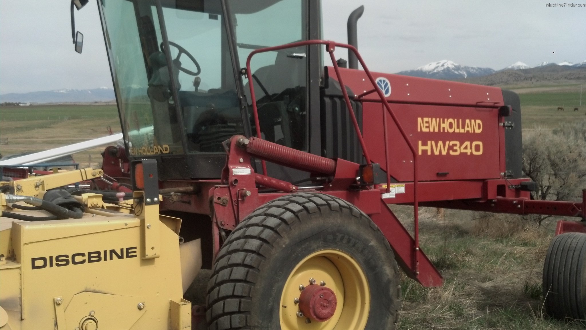2000 New Holland HW340 Windrowers John Deere MachineFinder