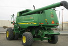 2001 John Deere 9750S w/ Hillco hillside leveler