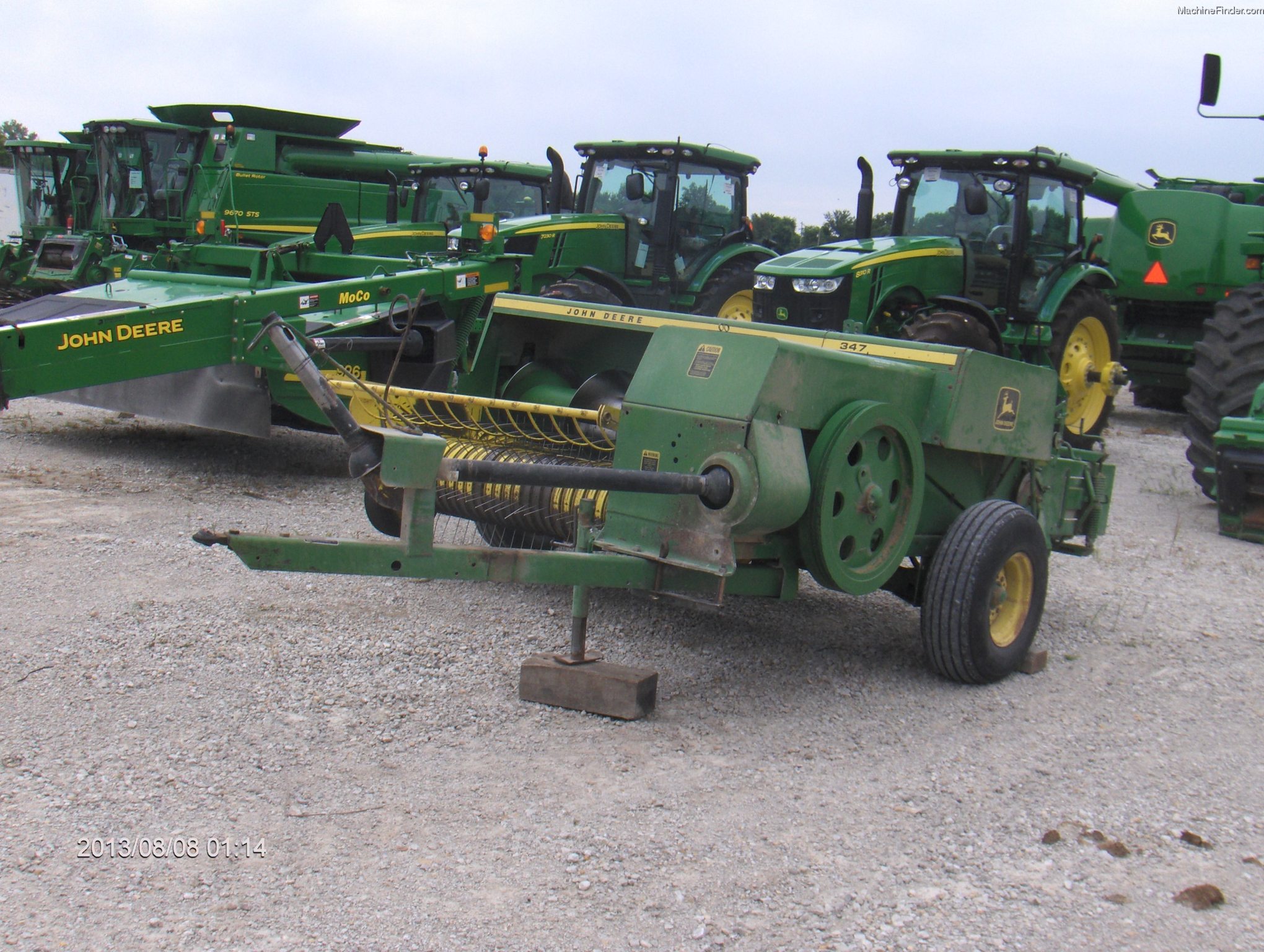 1984 John Deere 347 Hay Equipment Square Balers John Deere