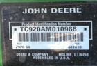 2010 John Deere Z920A