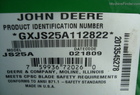2009 John Deere JS25