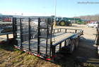 2012 Quality 16 FOOT LANDSCAPE TRAILER WITH REAR RAMPS