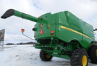 2012 John Deere S670 SIDEHILL