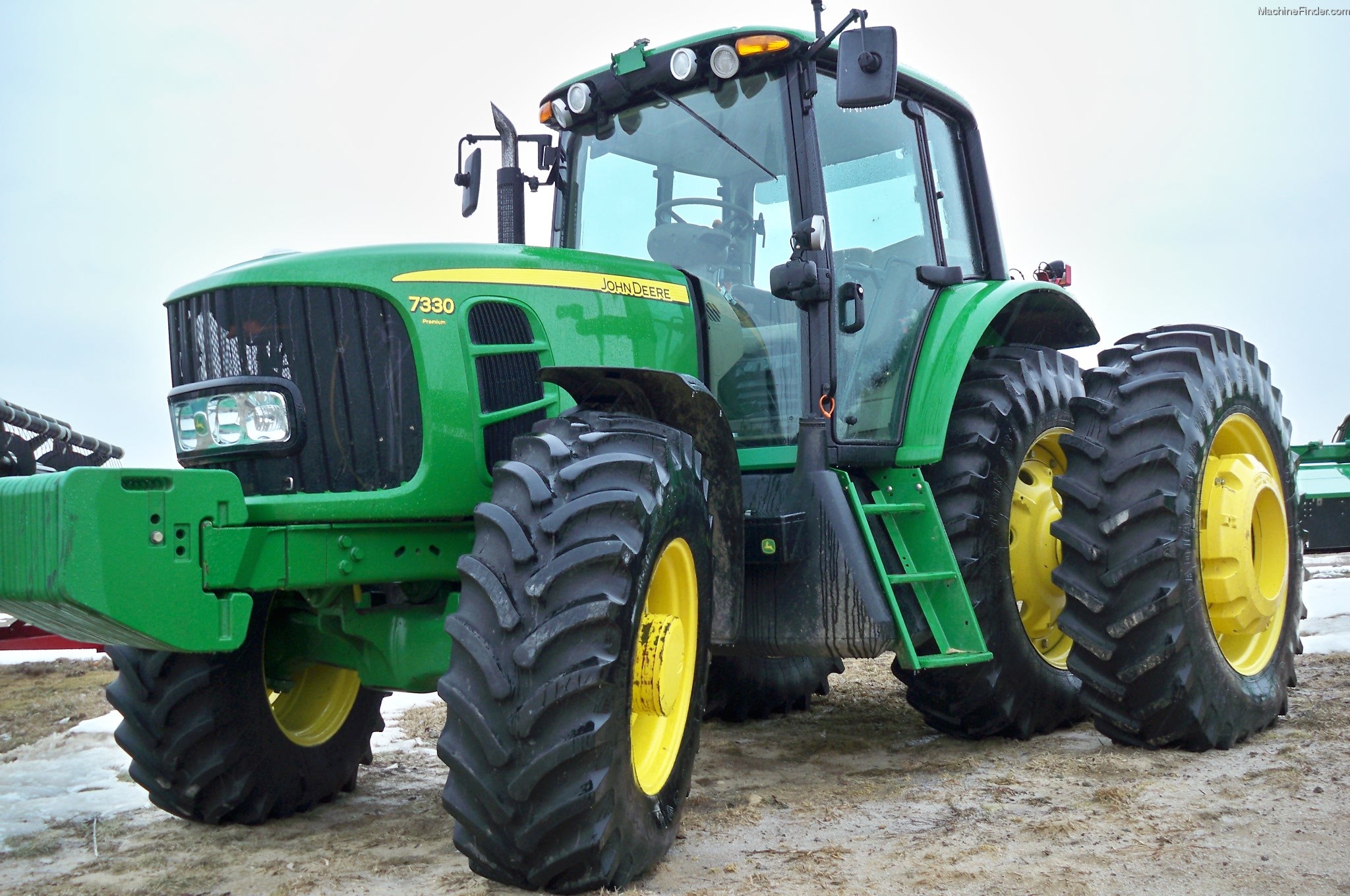 2008 John Deere 7330 Tractors Row Crop (+100hp) John Deere