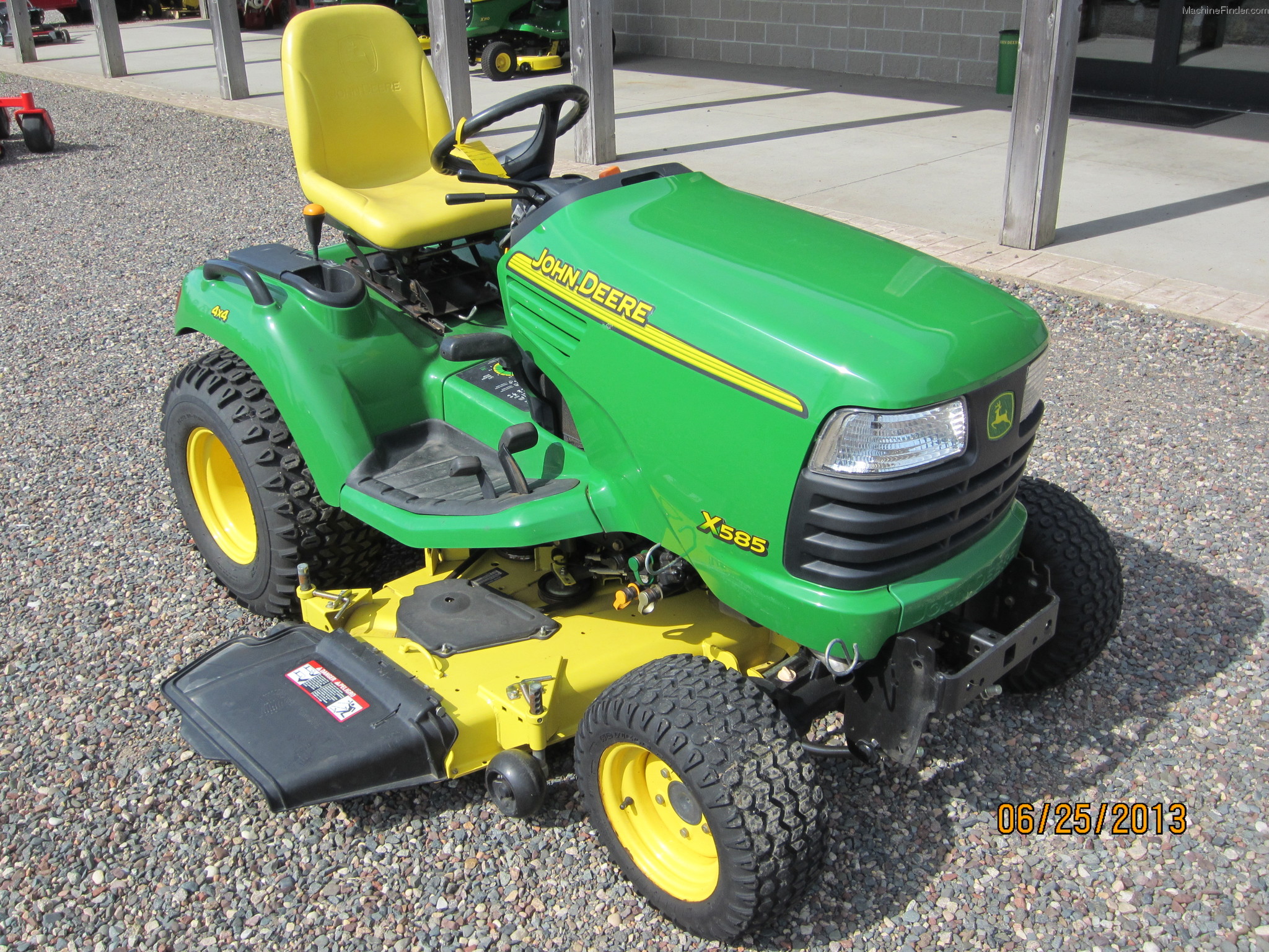 2003 John Deere X585 Lawn & Garden and Commercial Mowing John Deere