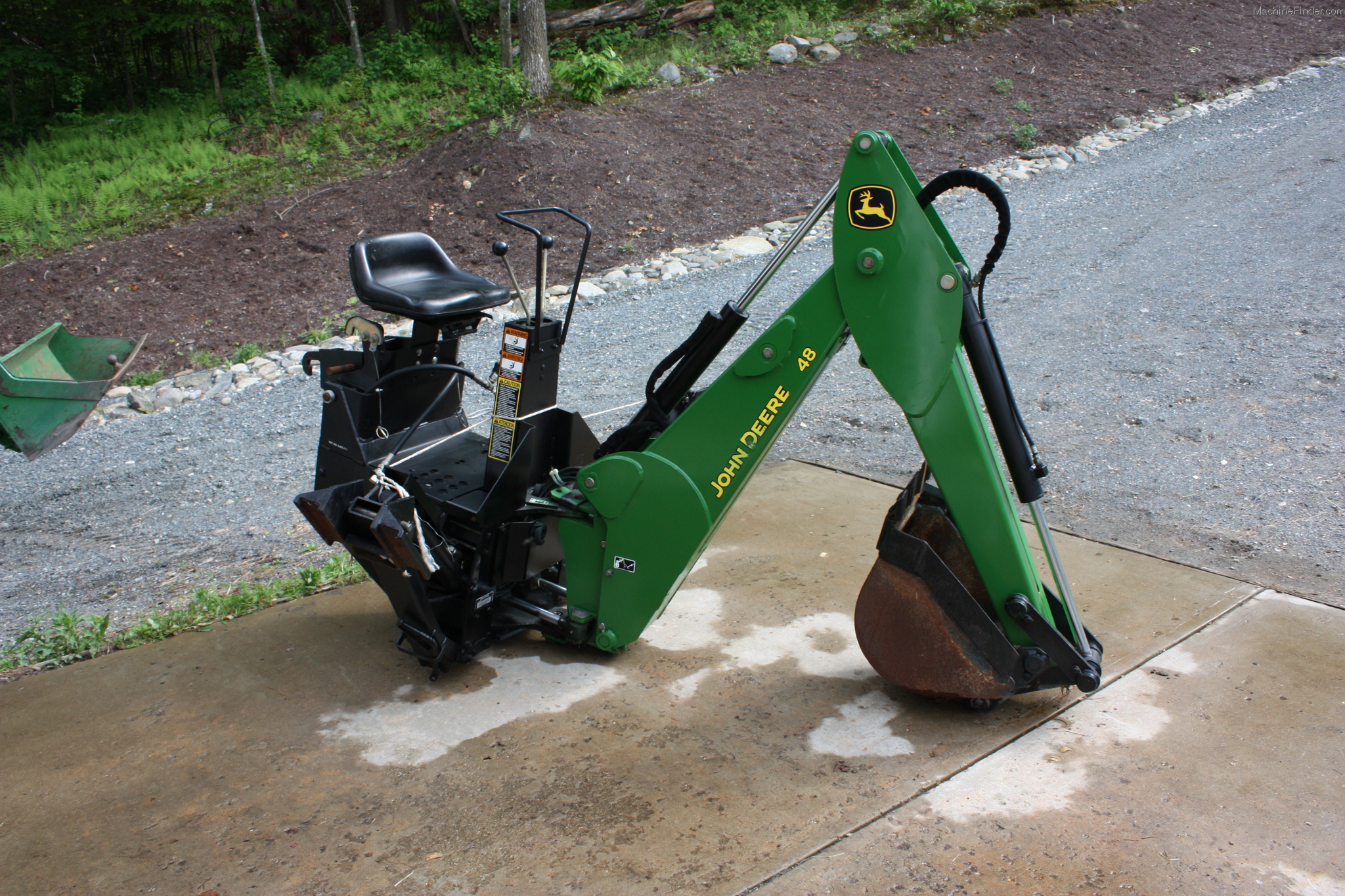 John Deere 48 Backhoe Wheels, Tires, and Attachments John Deere
