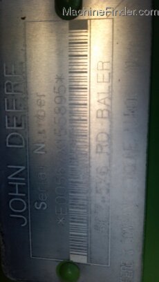 2001 John Deere 567