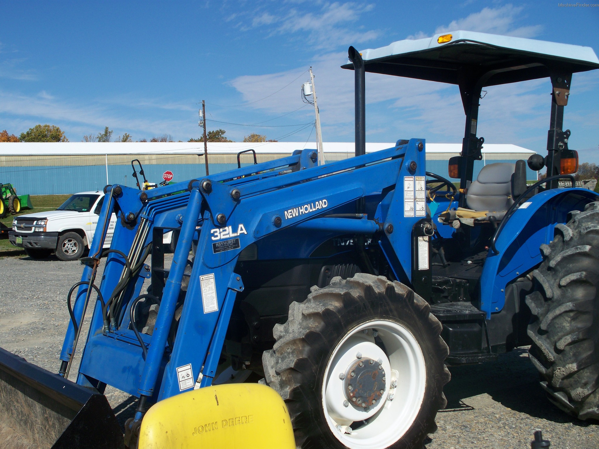 New Holland TN75 Tractors Utility (40100hp) John Deere MachineFinder