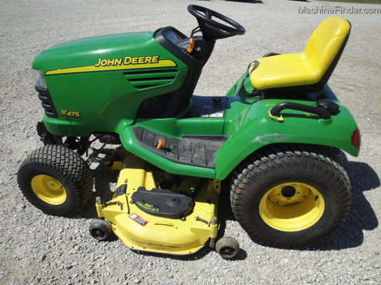 2002 John Deere X475 Lawn & Garden and Commercial Mowing John Deere