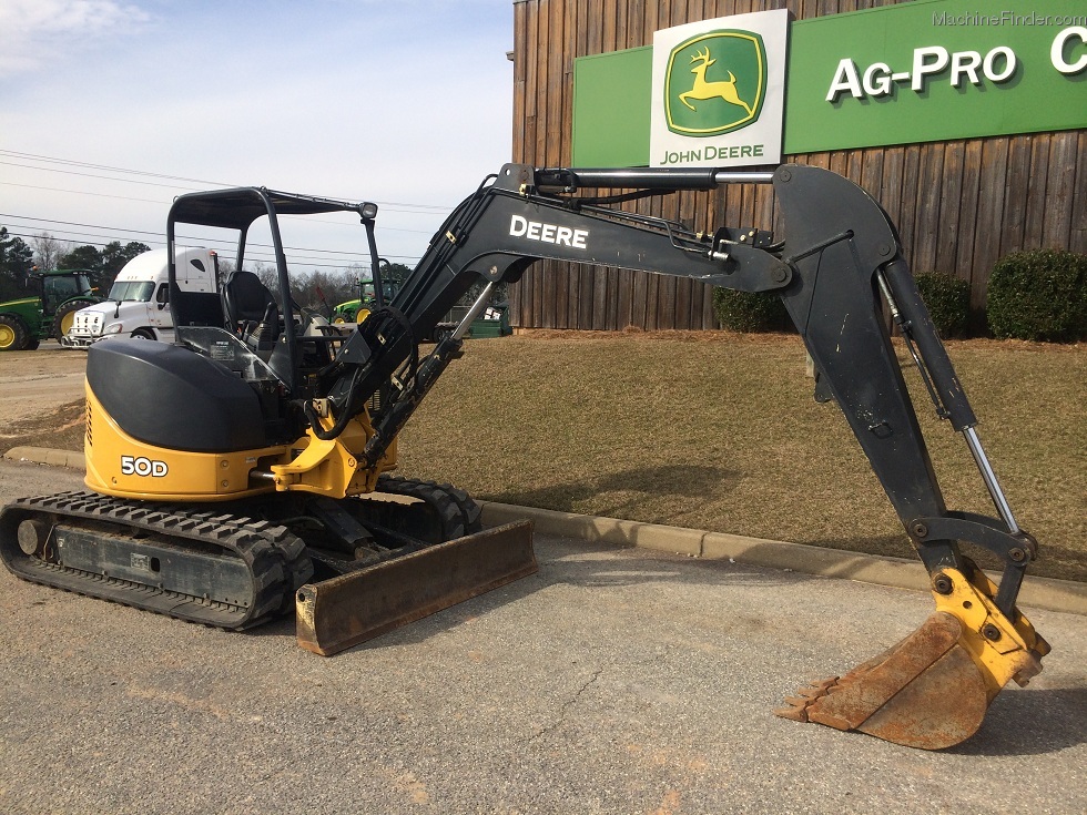 2012 John Deere 50D Compact Excavator John Deere MachineFinder