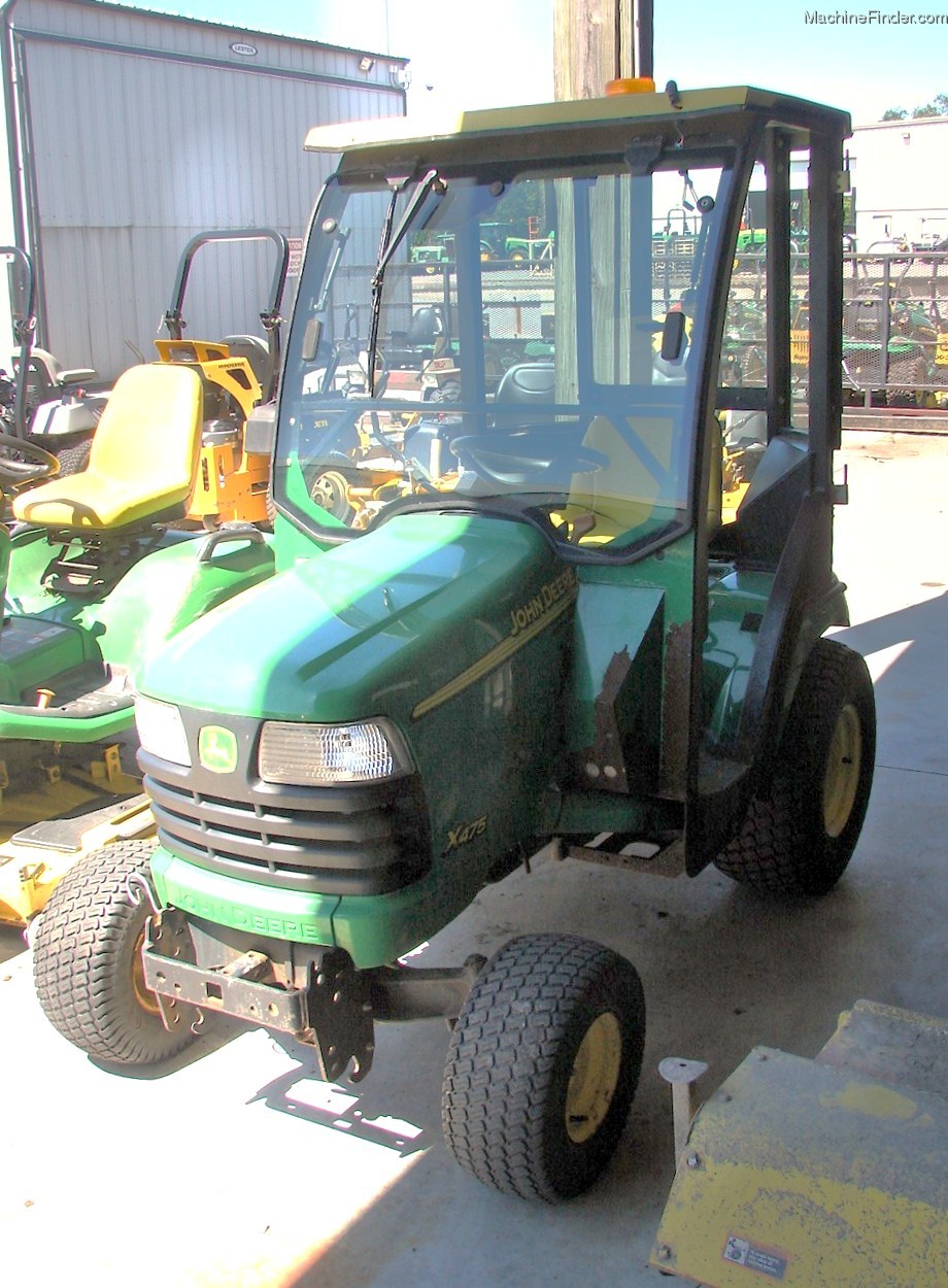 2002 John Deere X475 Lawn & Garden and Commercial Mowing John Deere