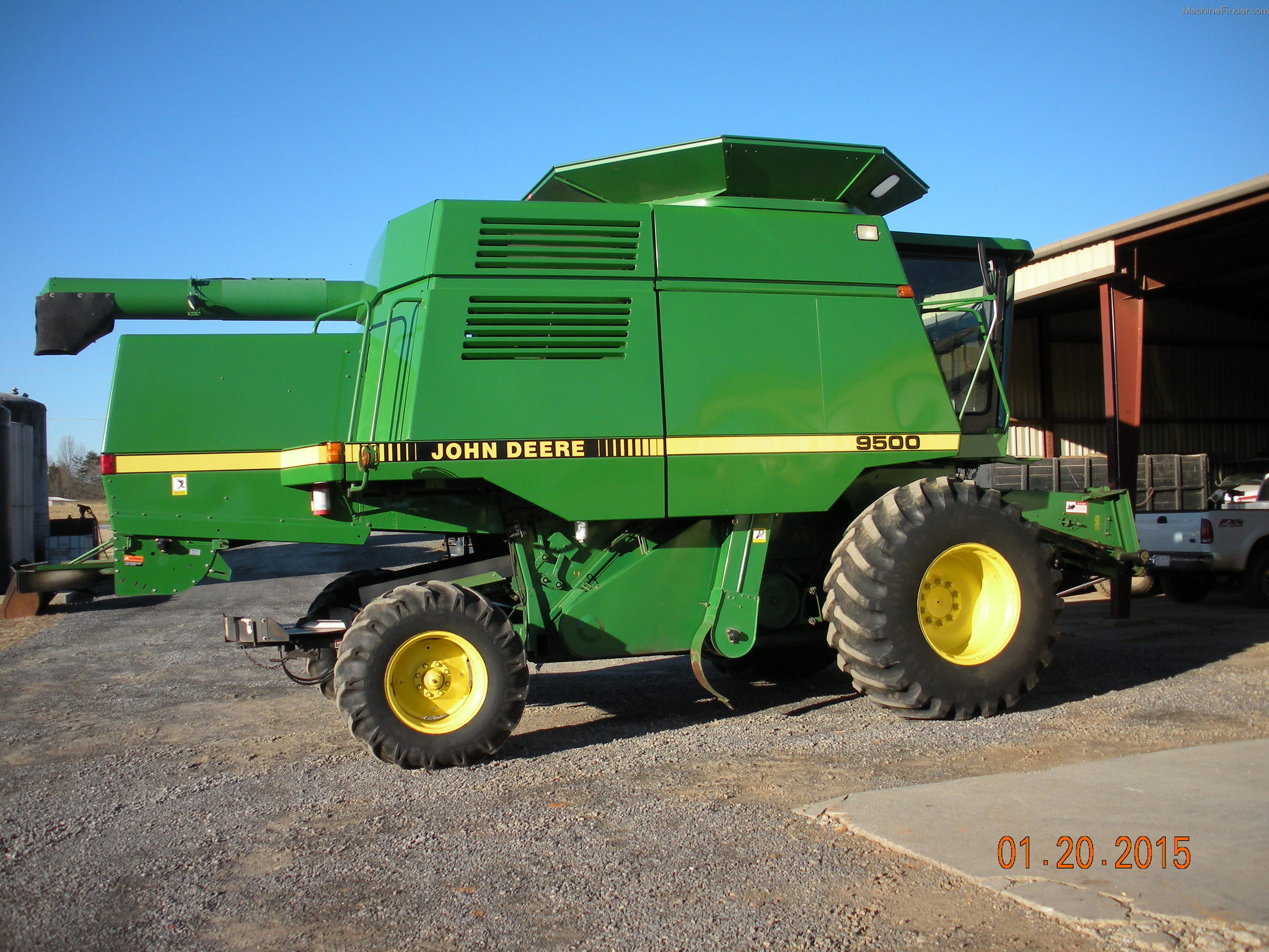 1993 John Deere 9500 Combines John Deere MachineFinder