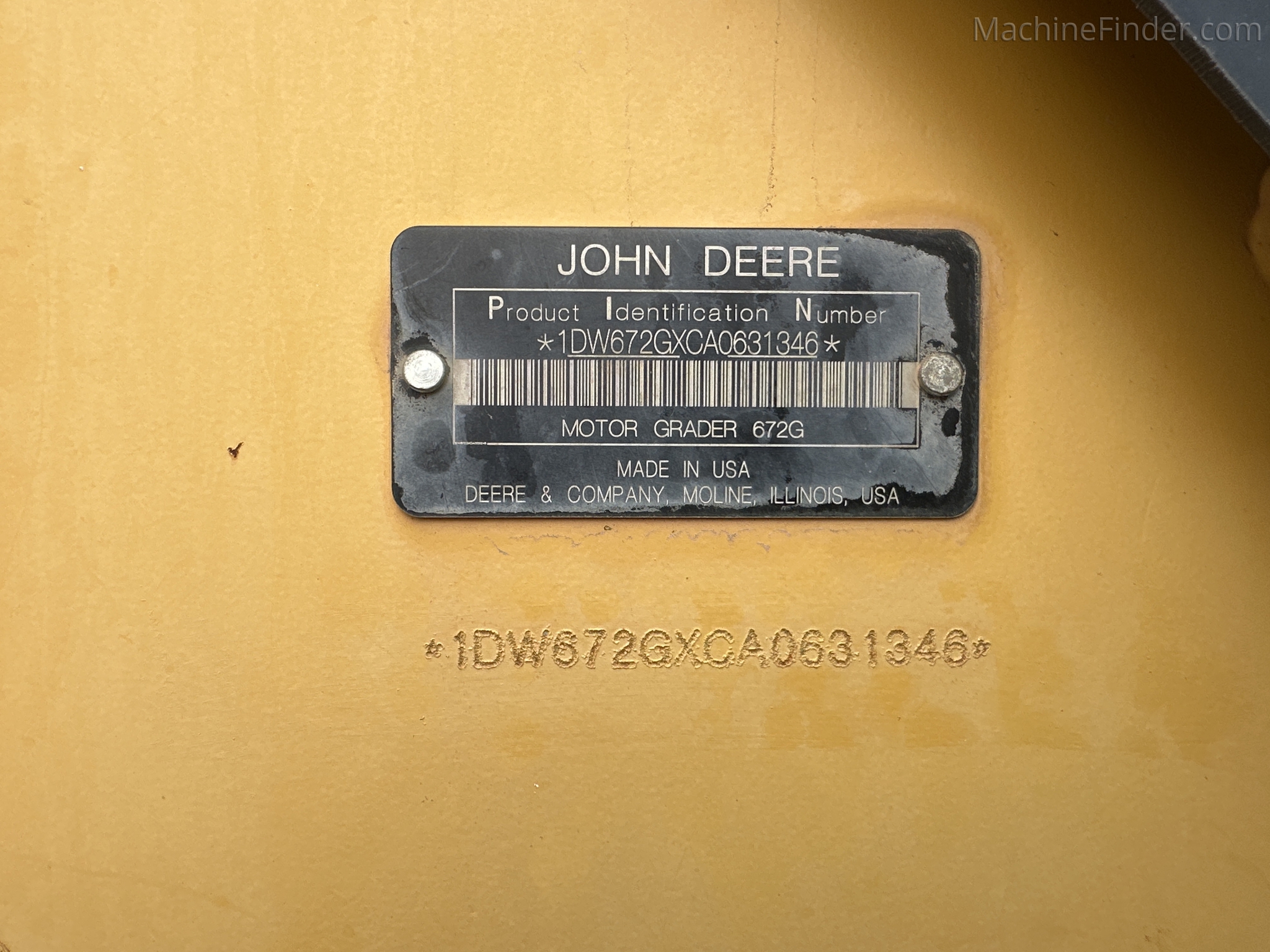 2010 John Deere 672G Image 10