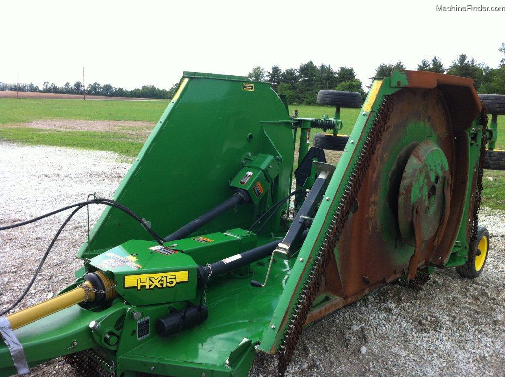 2012 John Deere HX15 Rotary Cutters, Flail mowers, Shredders John
