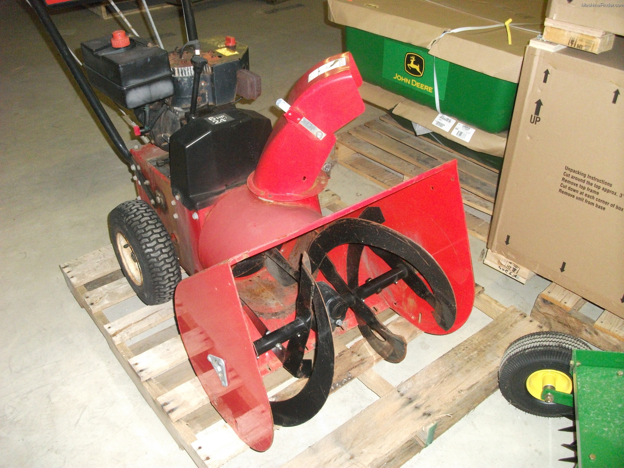 Bolens 24" SNOW BLOWER Wheels, Tires, and Attachments John Deere MachineFinder