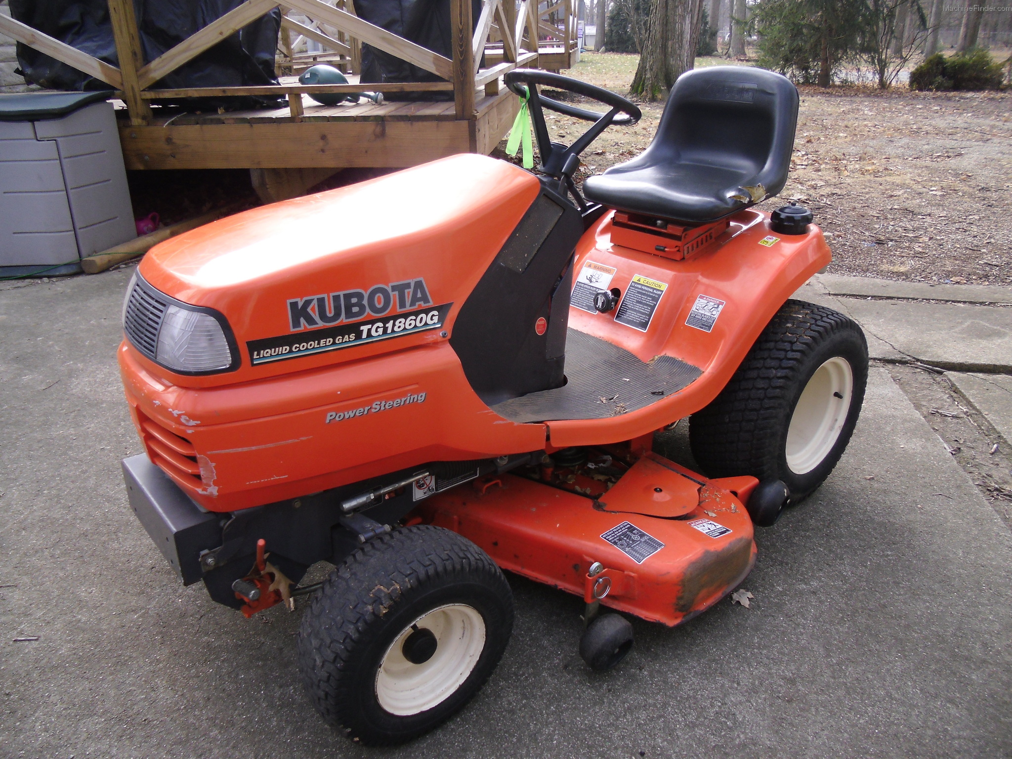 1998 Kubota Tg1860g Lawn And Garden And Commercial Mowing John Deere