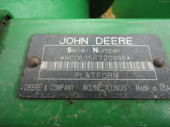 2007 John Deere 635F