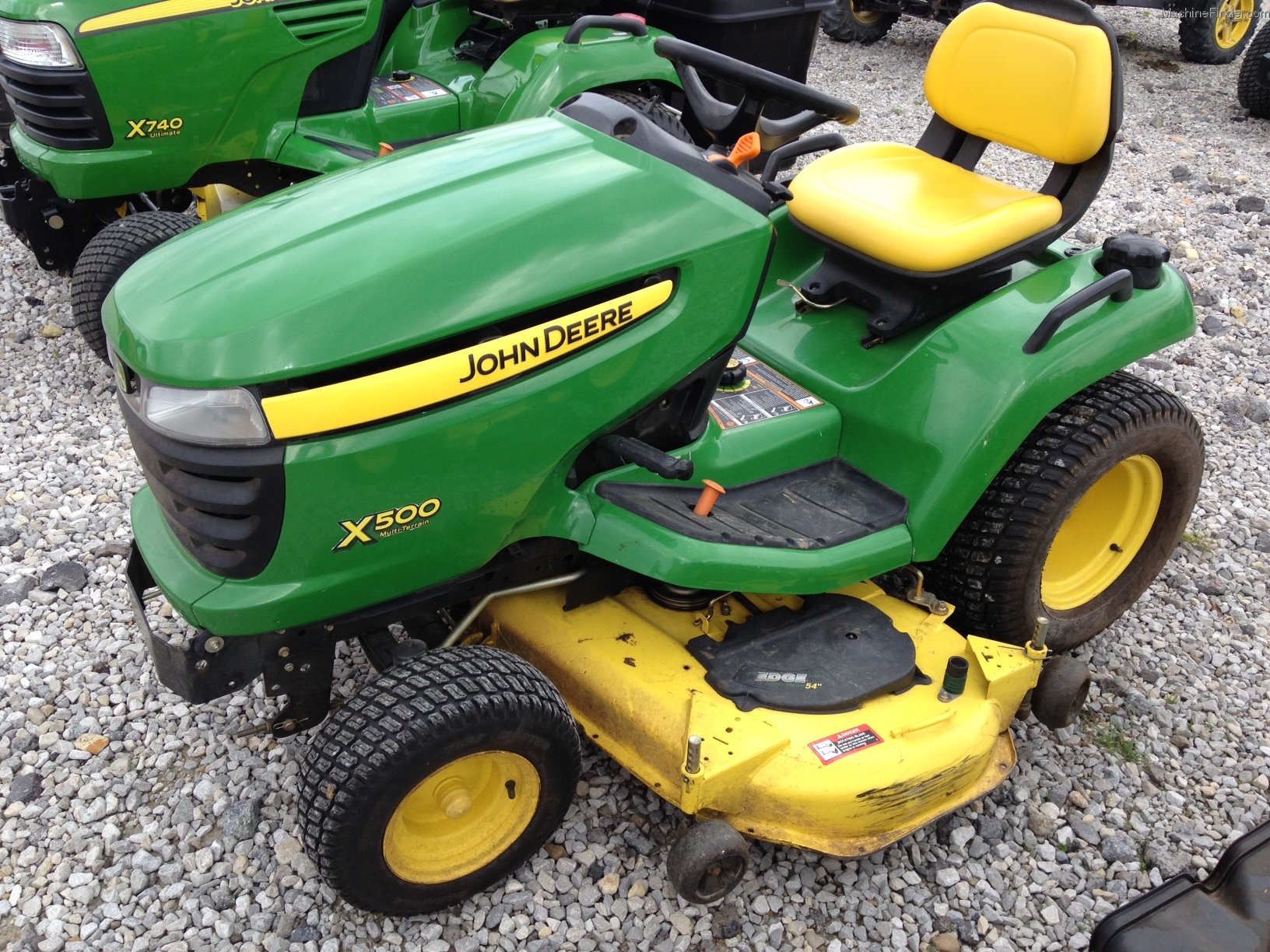2008 John Deere X500 Lawn & Garden and Commercial Mowing John Deere