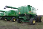 2001 John Deere 9750 STS With Hillco Leveler