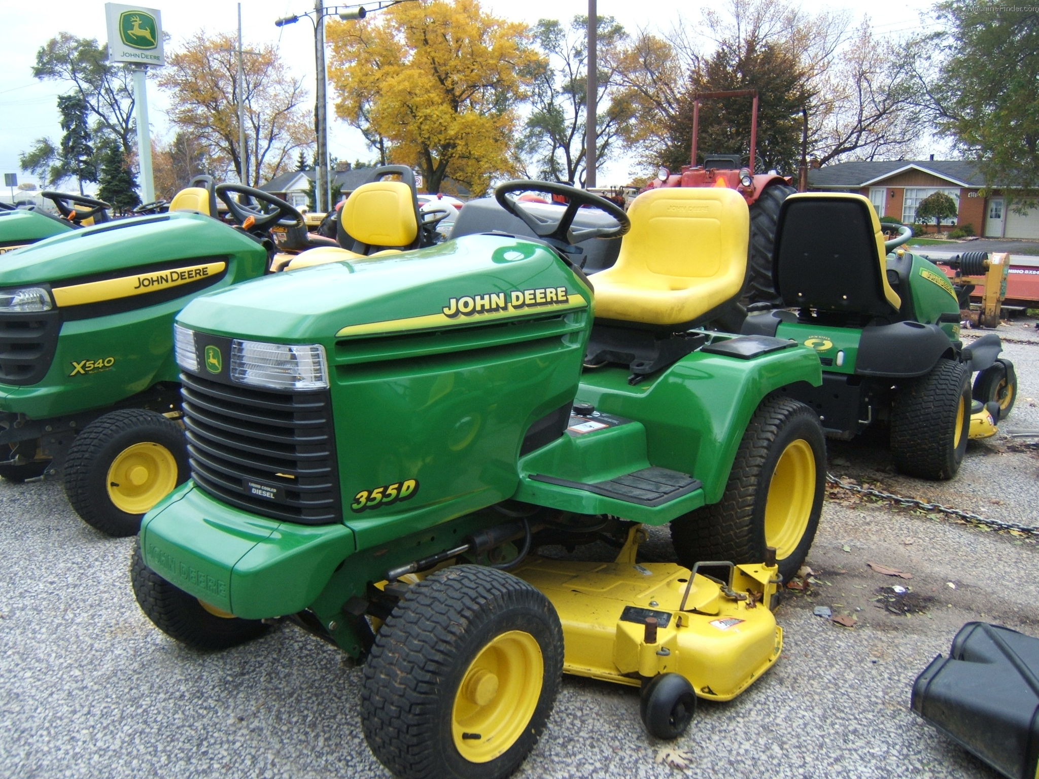 2000 John Deere 355 DIESEL W/48" MOWER (NO INTERST NO PAYMENTS UNTIL